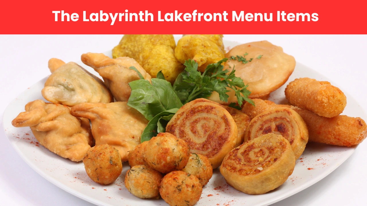 The Labyrinth Lakefront Menu Items