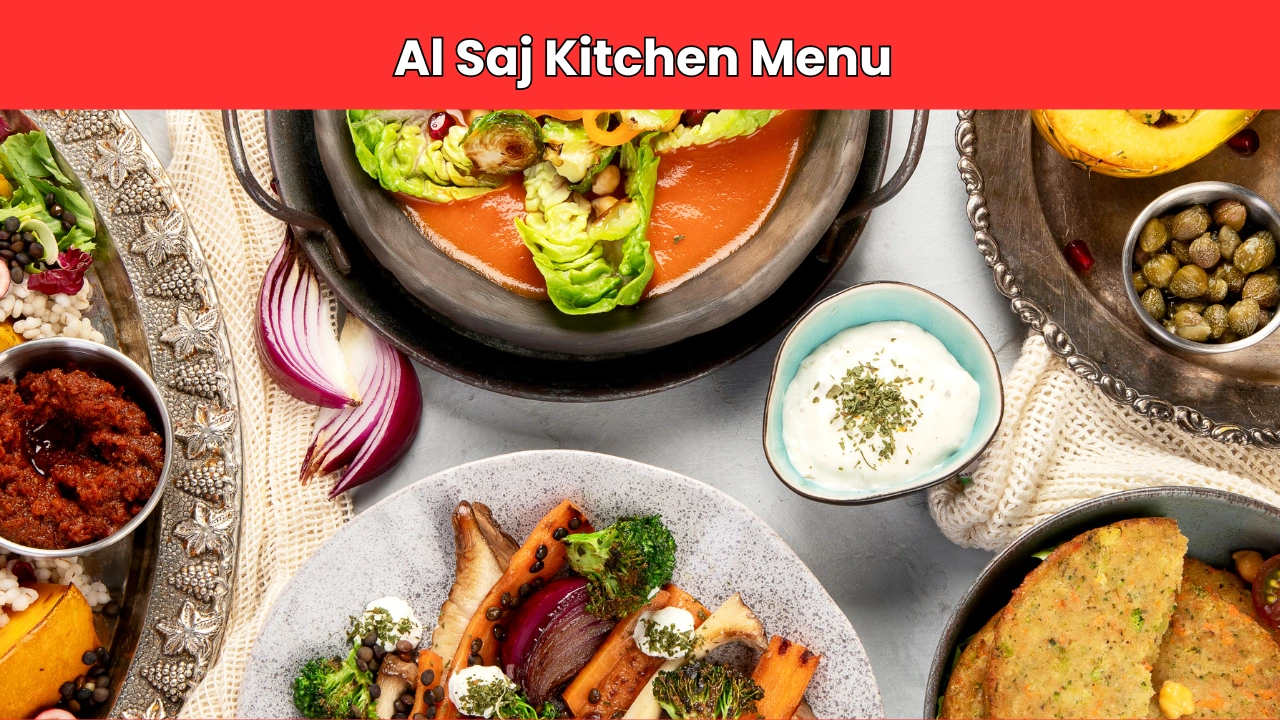 al saj kitchen menu