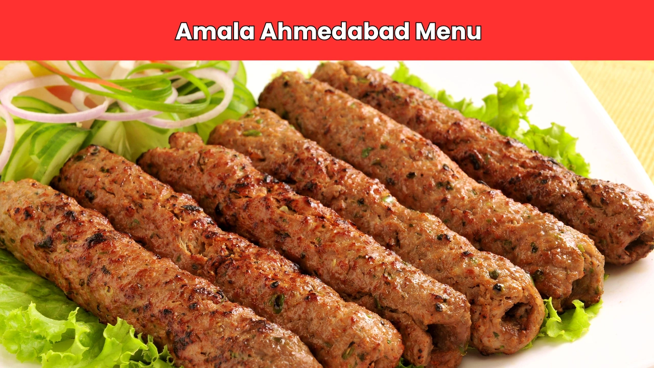 Amala Ahmedabad Menu