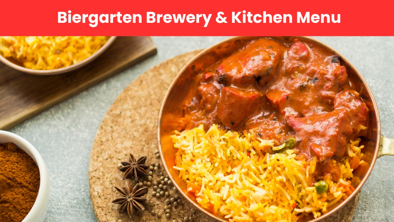 biergarten brewery & kitchen menu