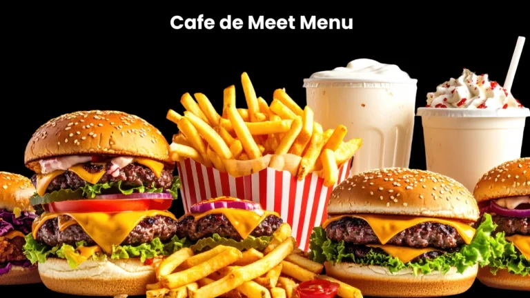 cafe de meet menu