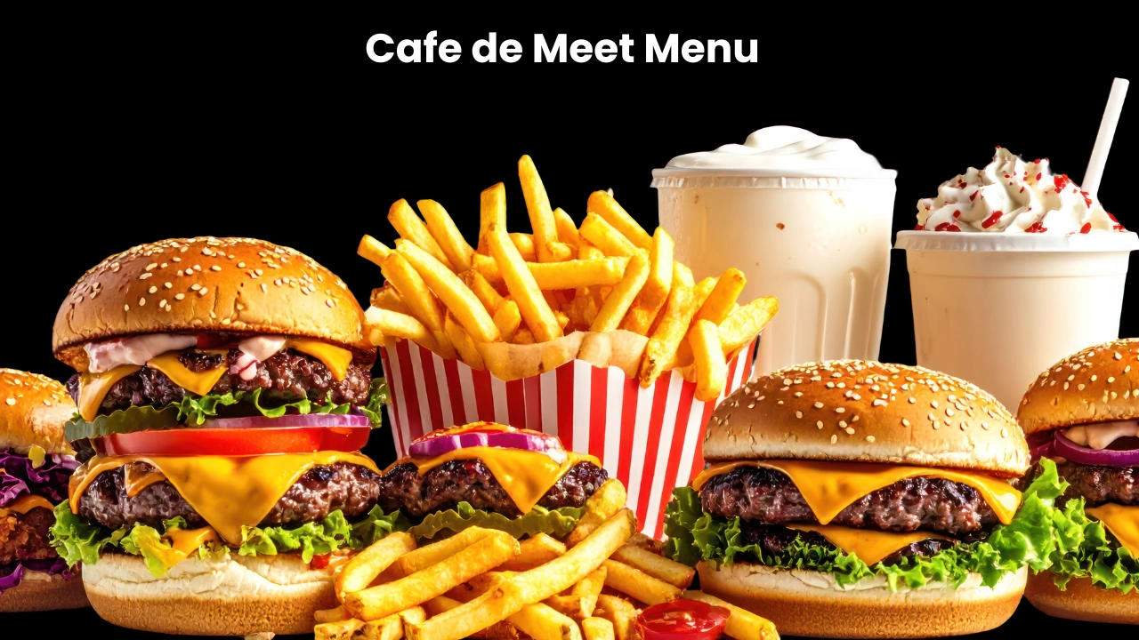 cafe de meet menu