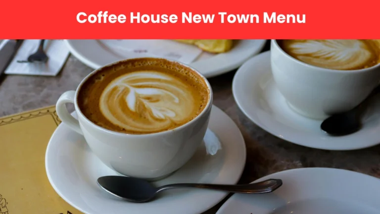 coffee house new town menu