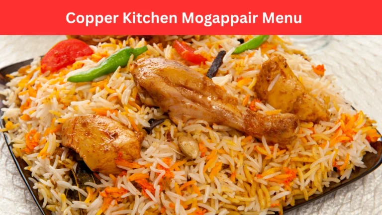 copper kitchen mogappair menu