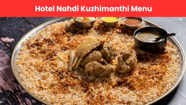 hotel nahdi kuzhimanthi menu