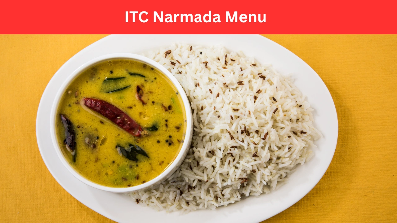 itc narmada menu