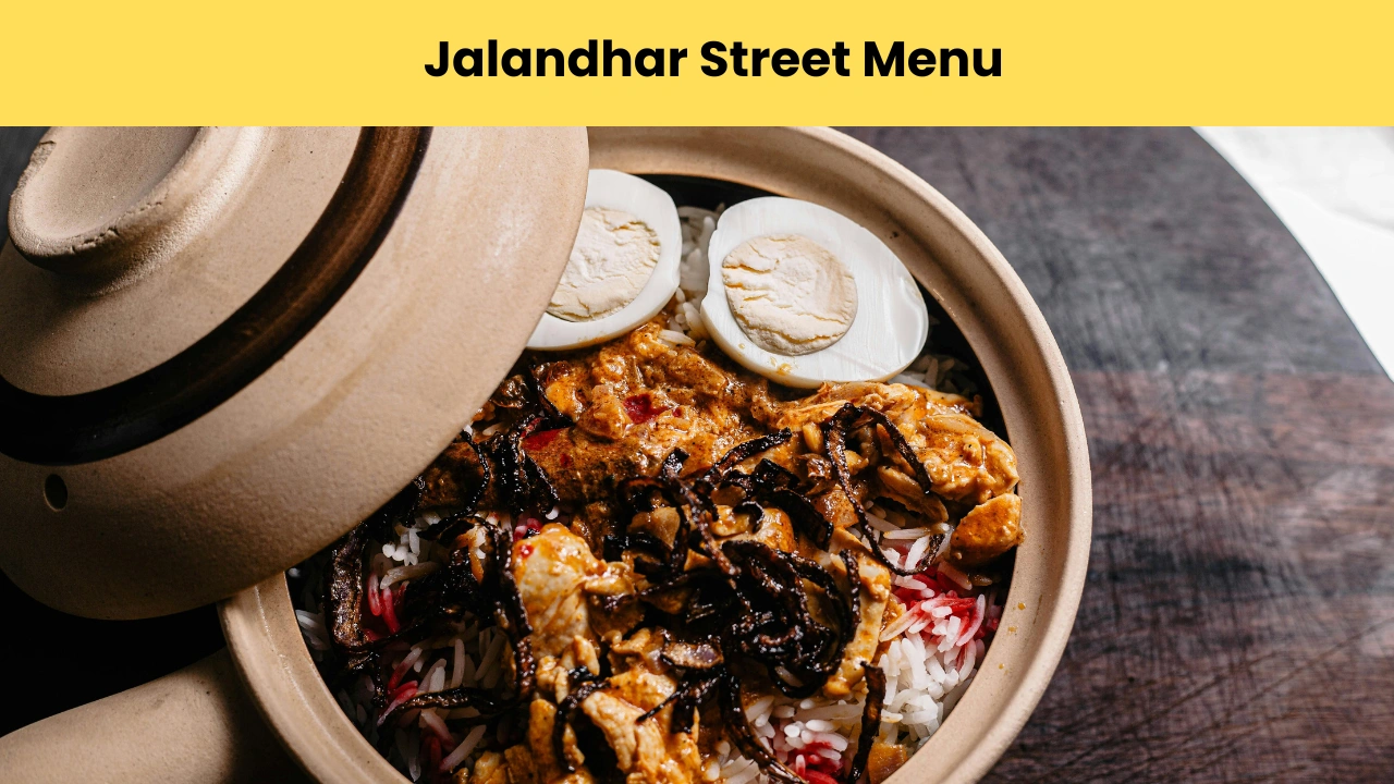 jalandhar street menu