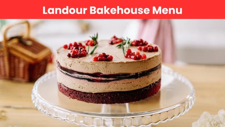 landour bakehouse menu