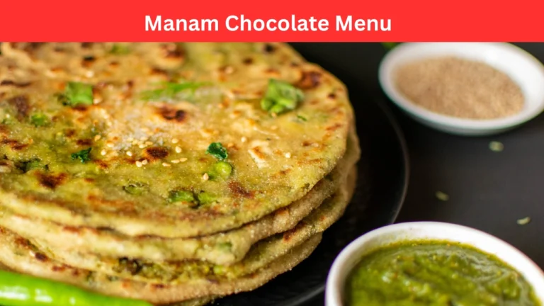 manam chocolate menu