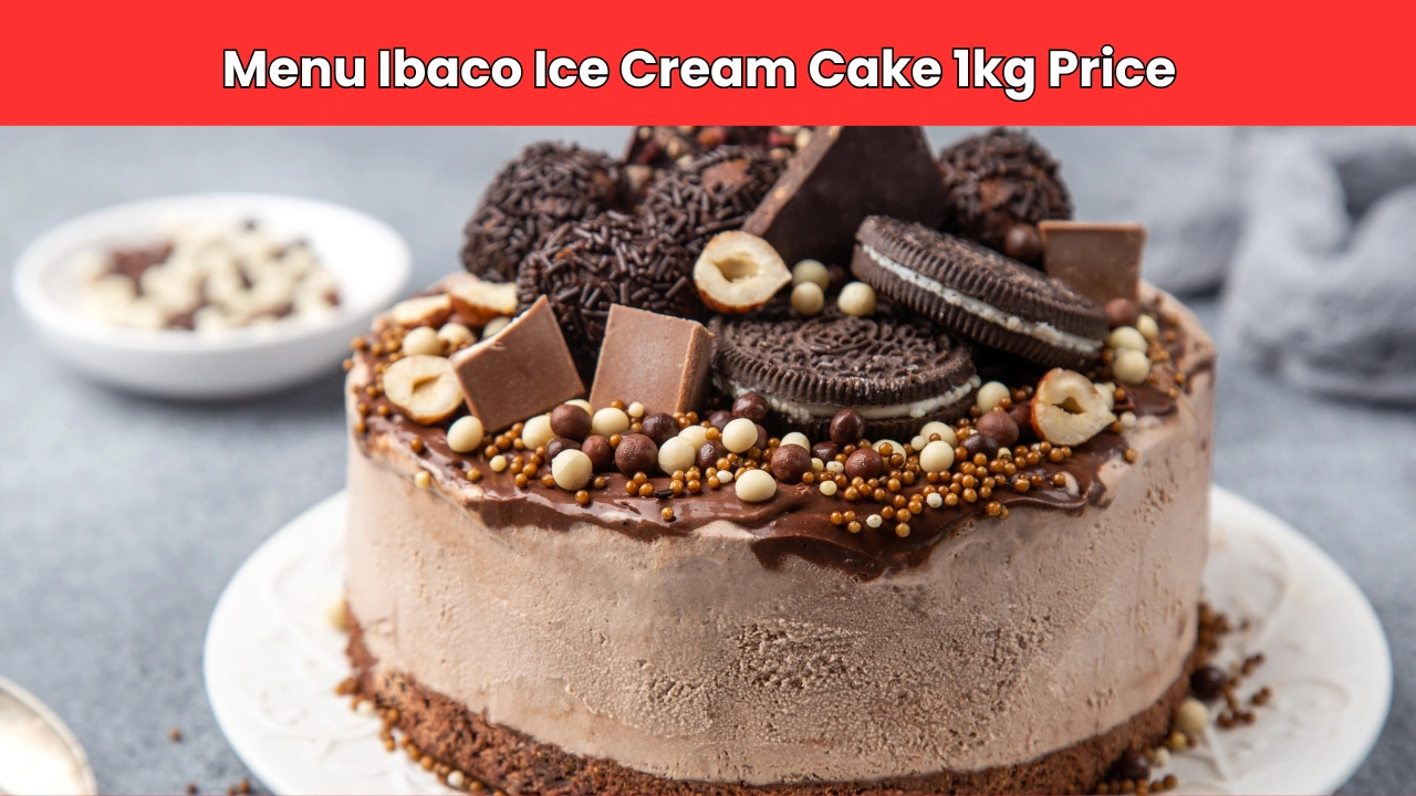 menu ibaco ice cream cake 1kg price