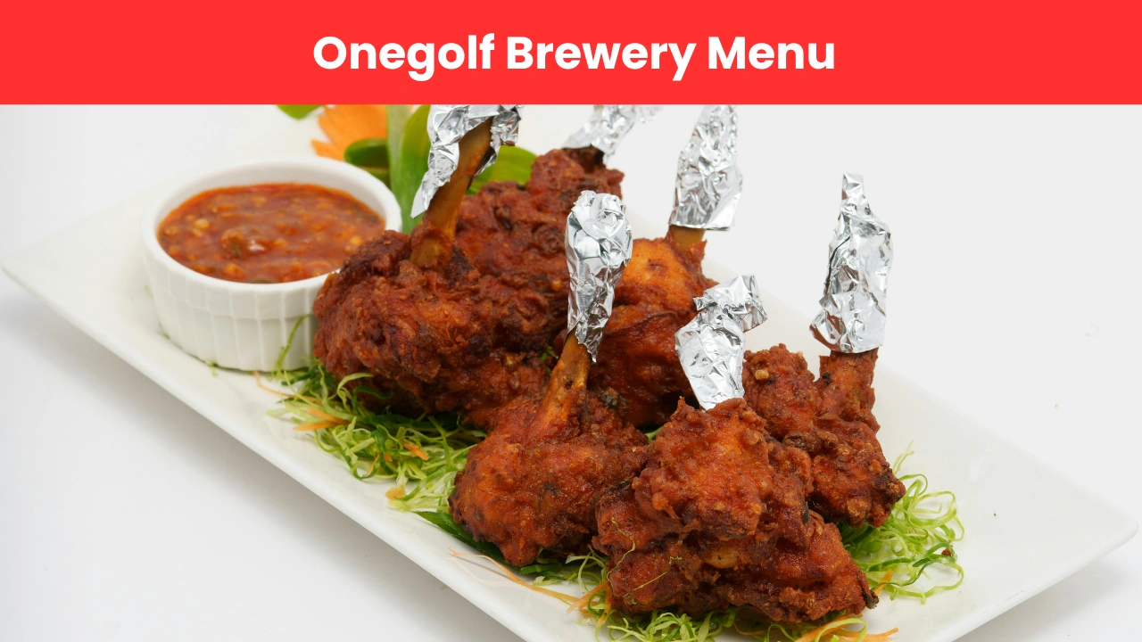Onegolf Brewery Menu