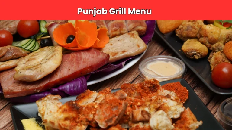 punjab grill menu