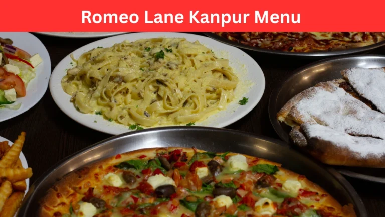 romeo lane kanpur menu