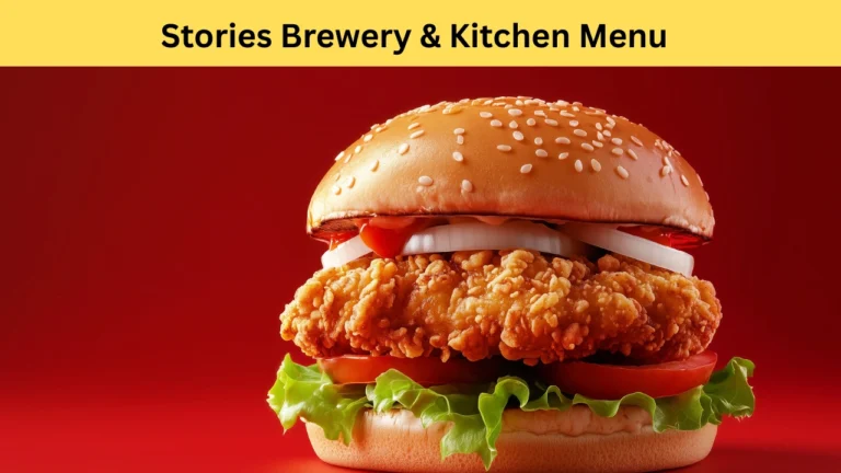 stories brewery & kitchen menu