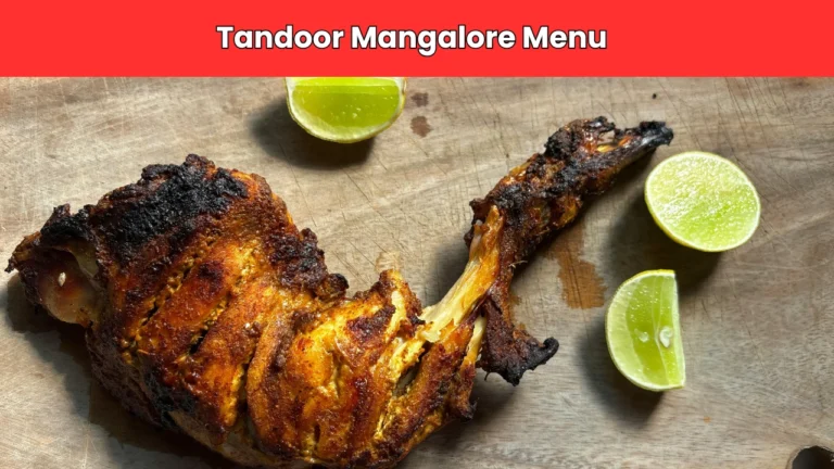 tandoor mangalore menu