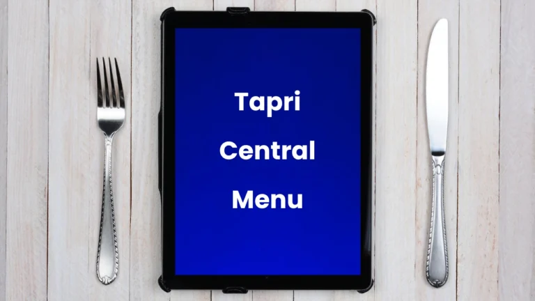 tapri central menu