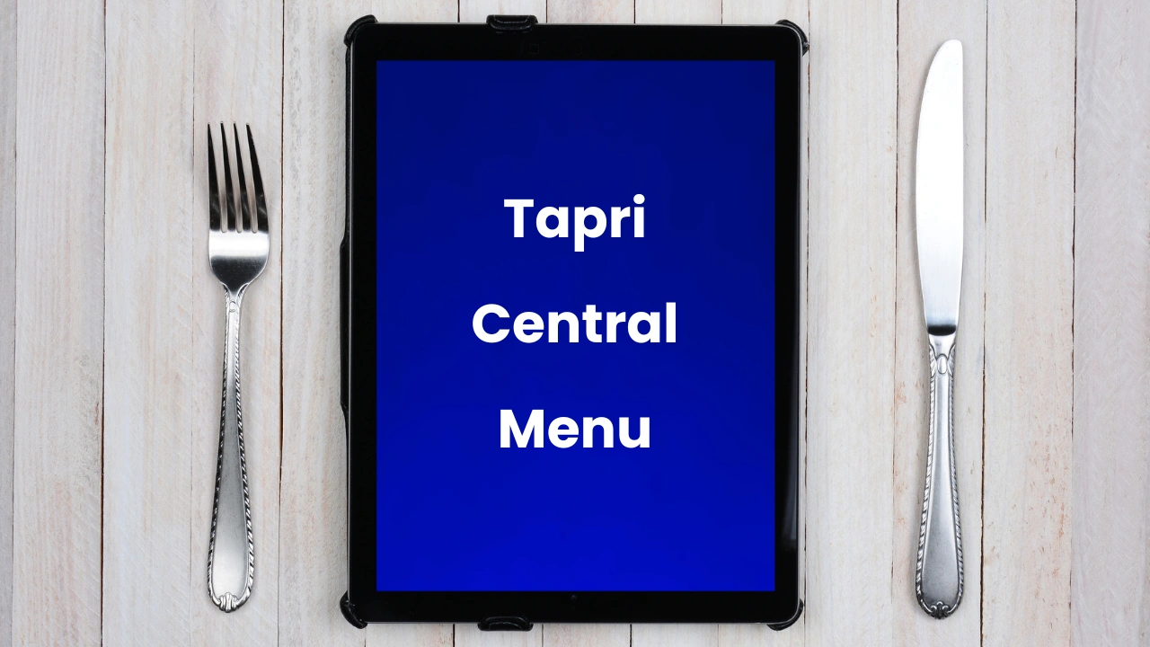 tapri central menu