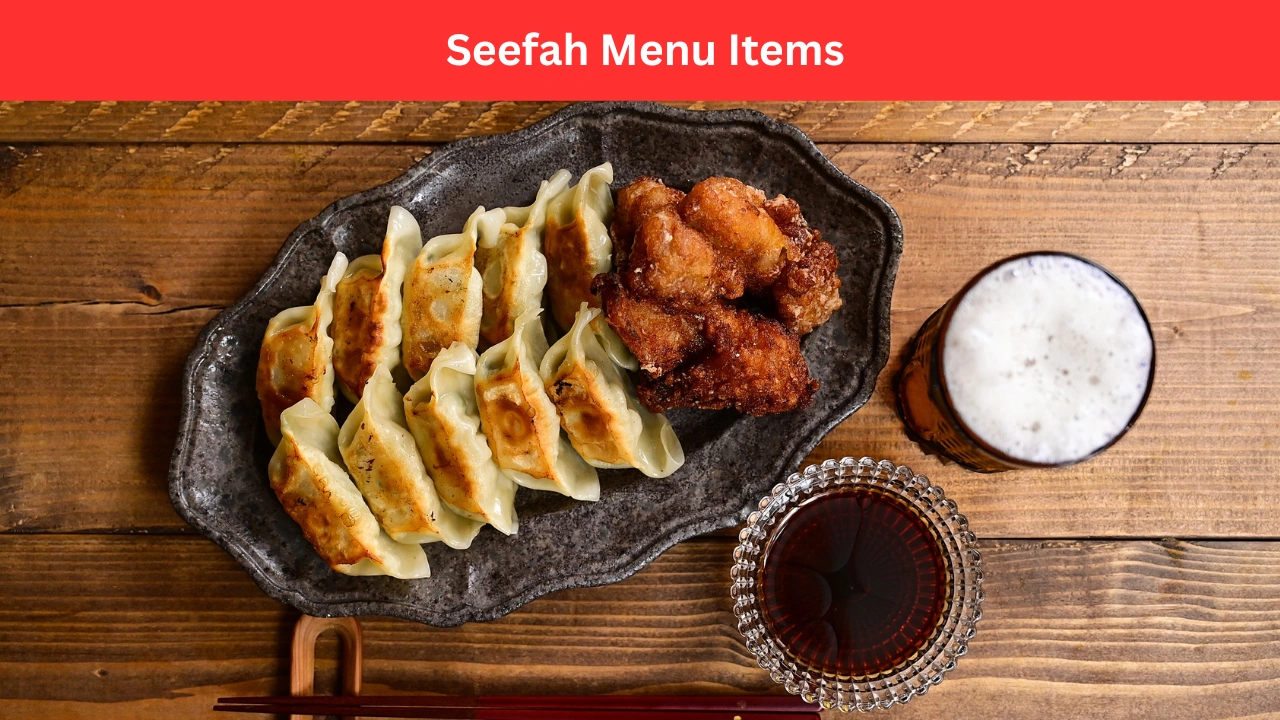 Seefah Menu Items