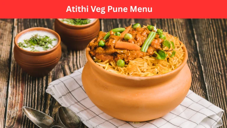 atithi veg pune menu