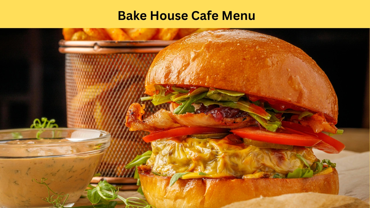 Bake House Cafe Menu