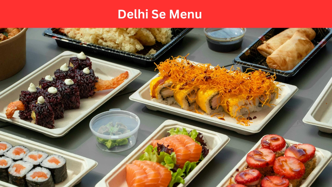 delhi se menu