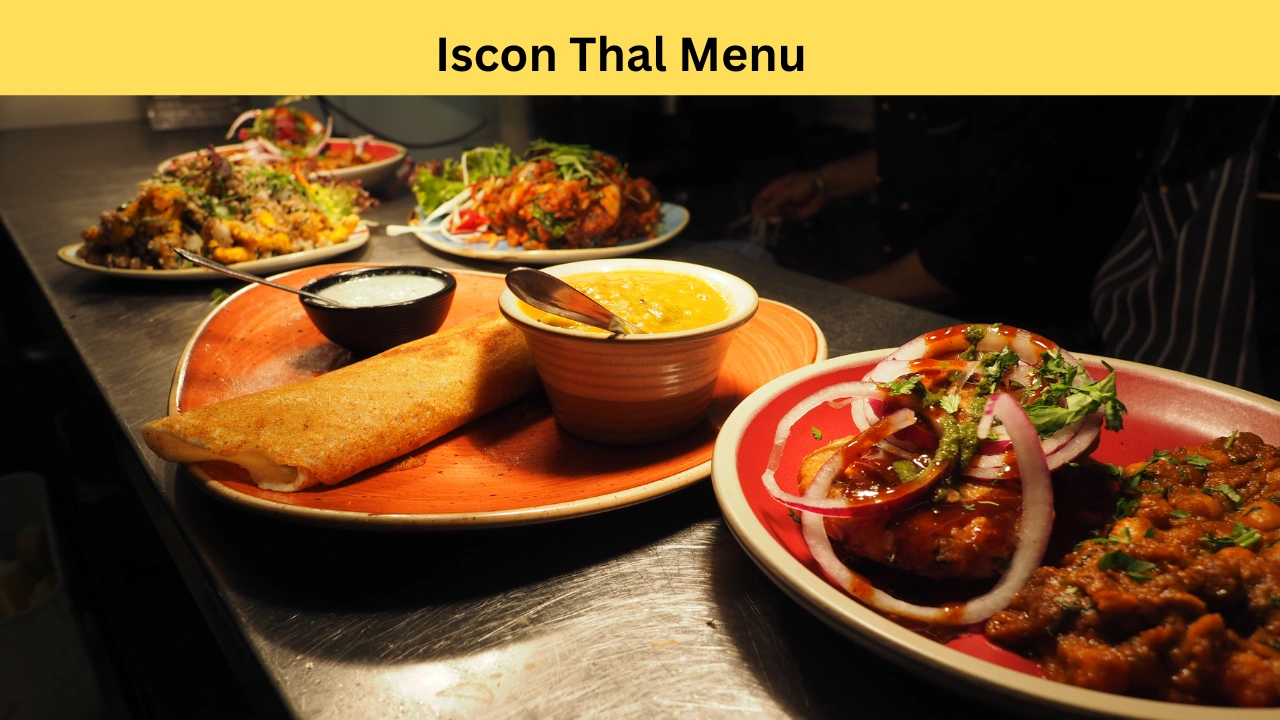 iscon thal menu