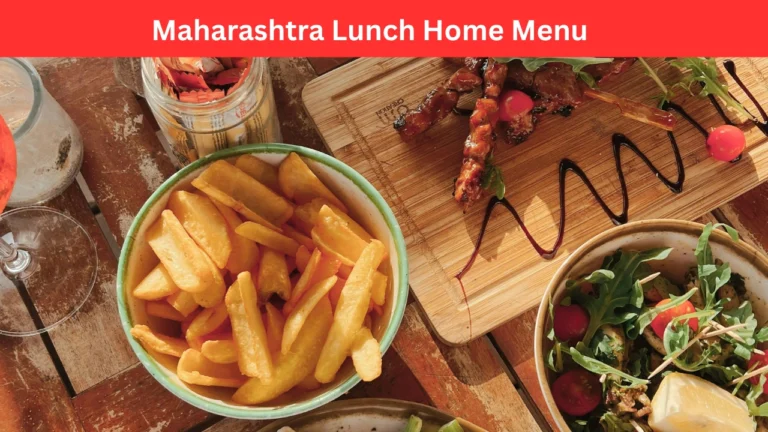 maharashtra lunch home menu