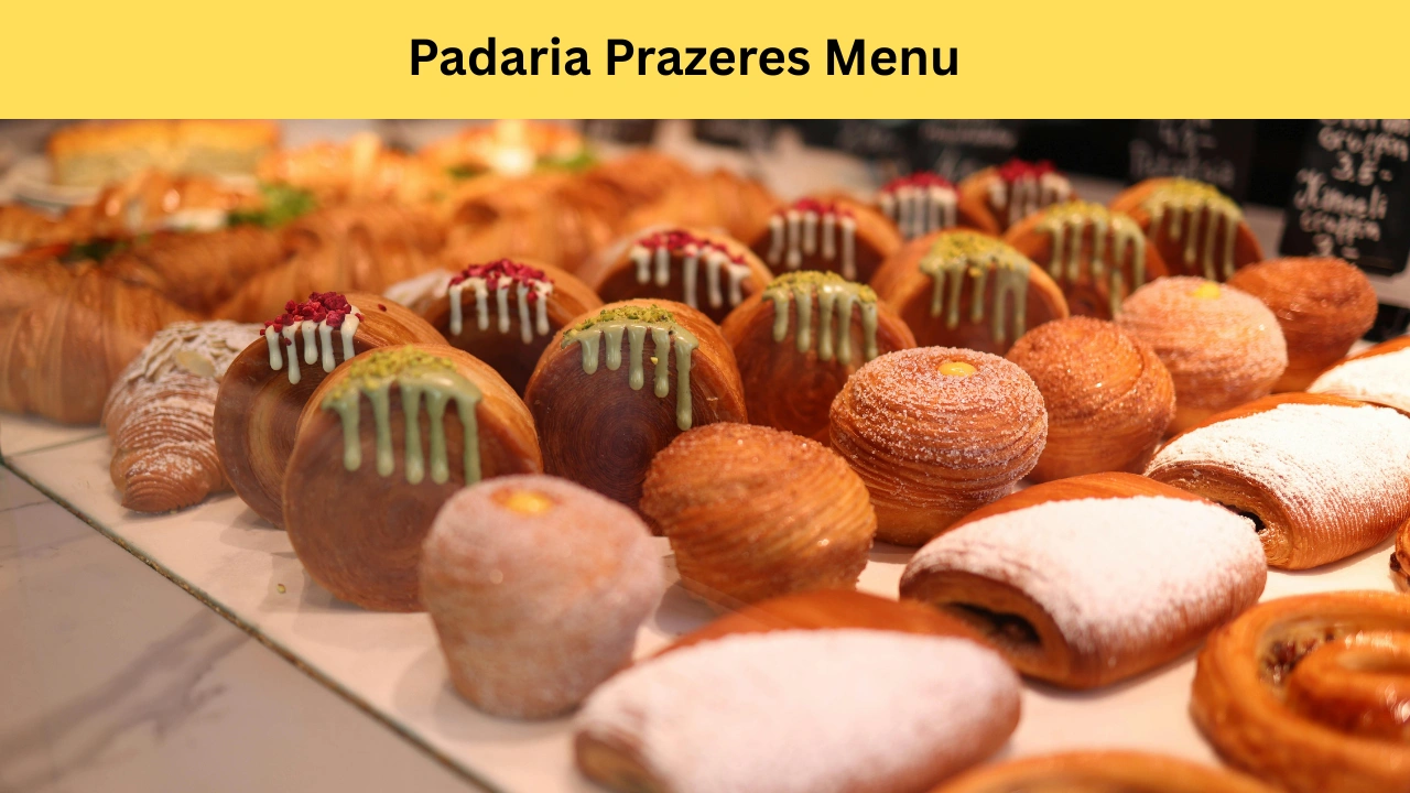 padaria prazeres menu