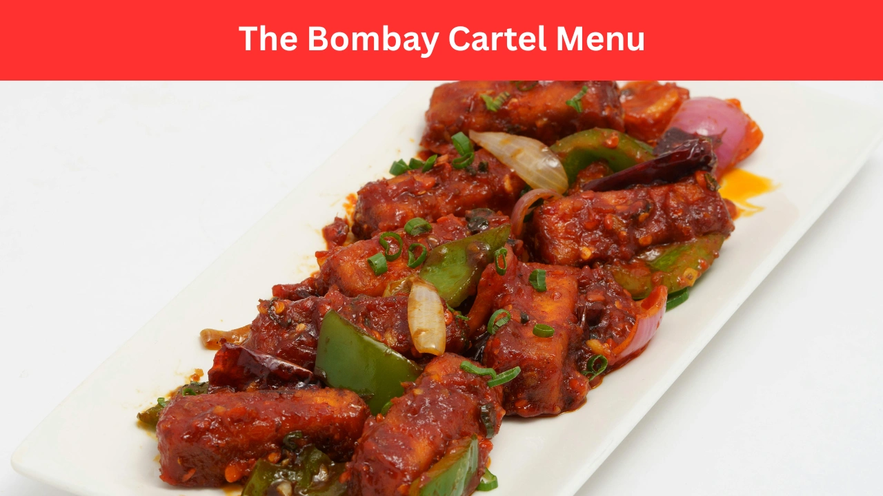 the bombay cartel menu