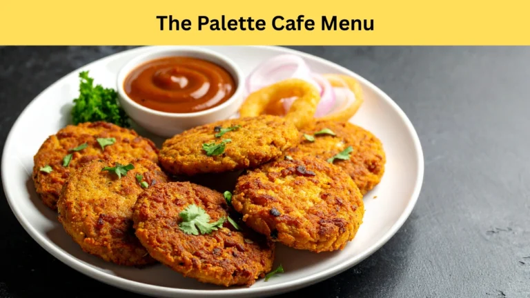 the palette cafe menu