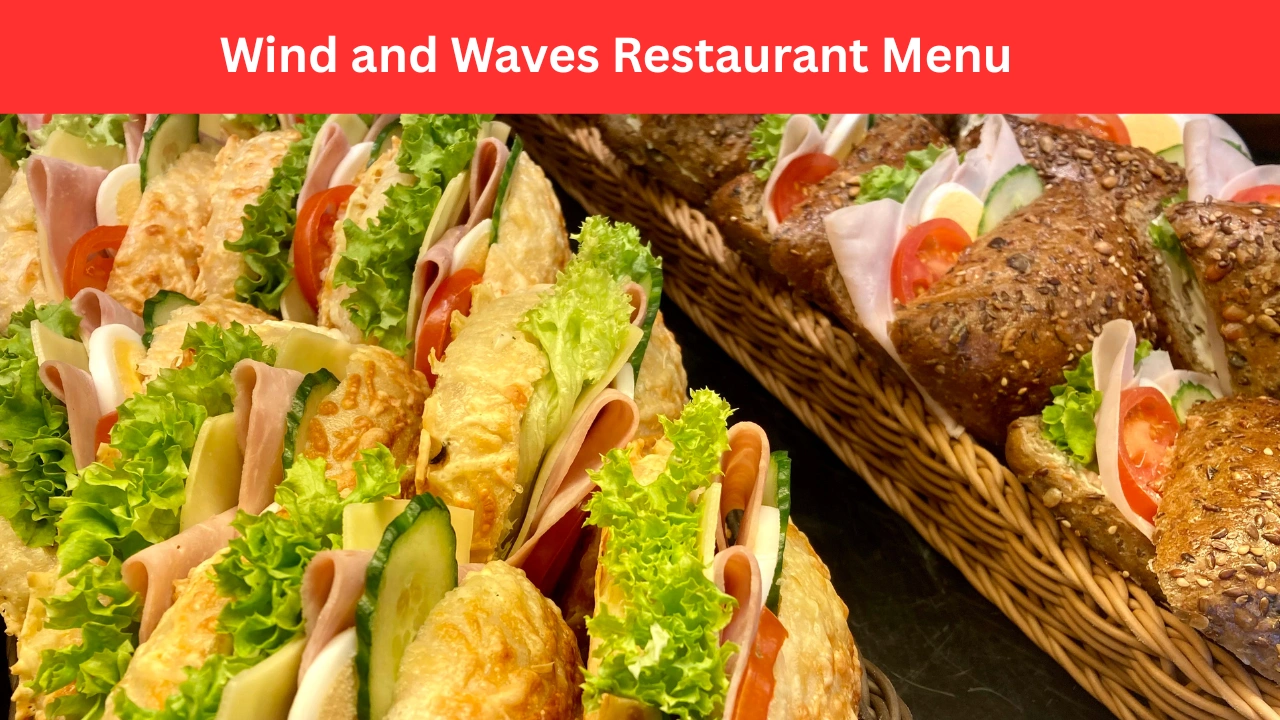 wind and waves restaurant menu