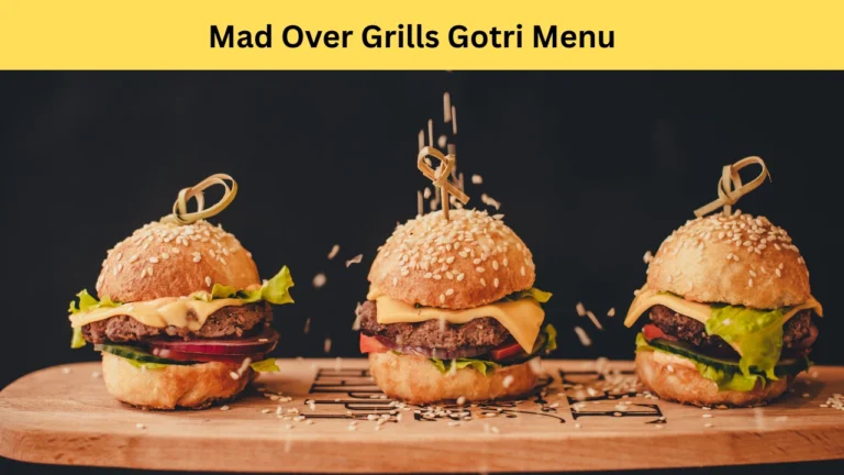 Mad Over Grills Gotri Menu