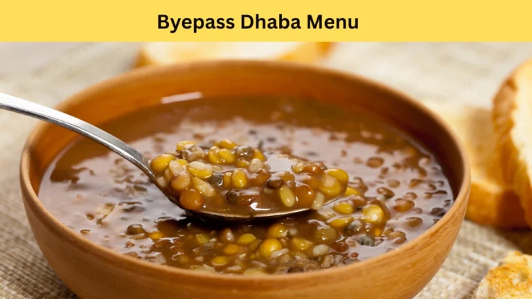 byepass dhaba menu