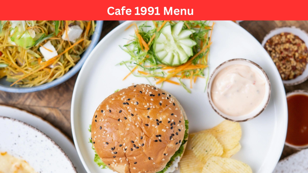 cafe 1991 menu
