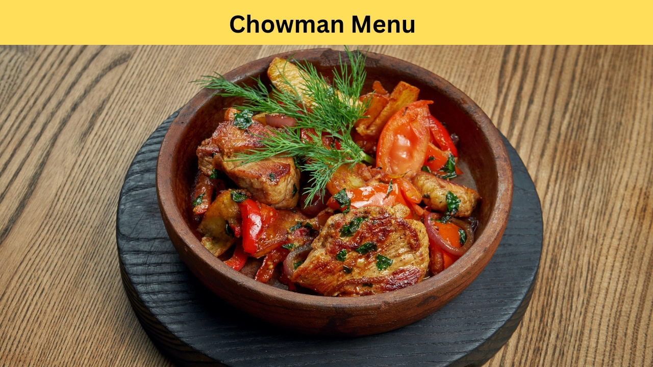chowman menu
