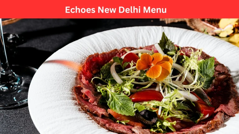 echoes new delhi menu