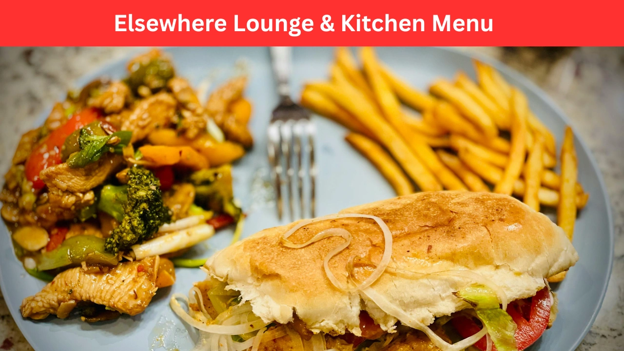 elsewhere lounge & kitchen menu