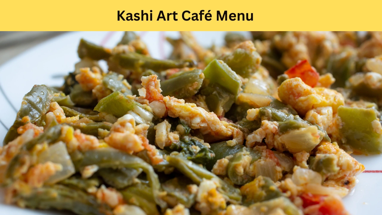 kashi art café menu