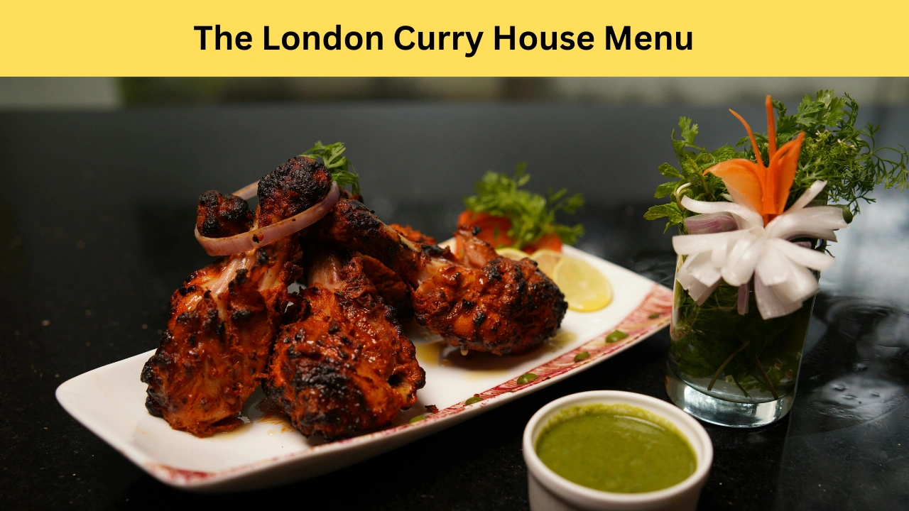 the london curry house menu