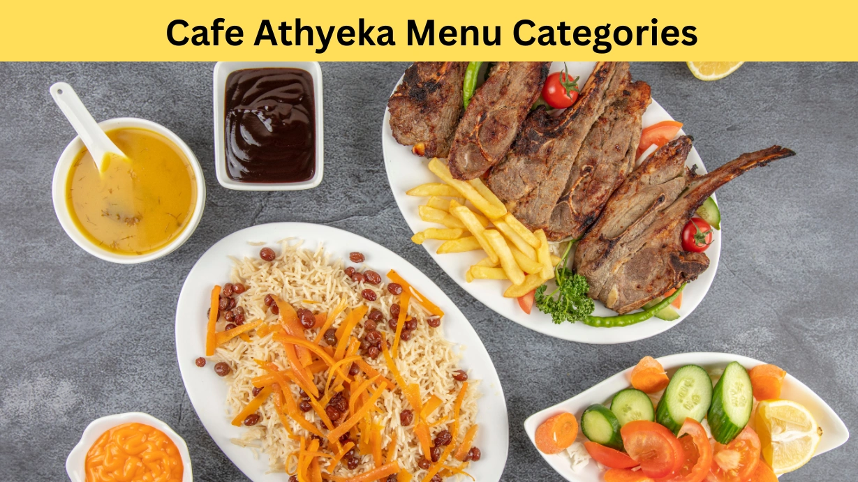 Cafe Athyeka Menu Categories