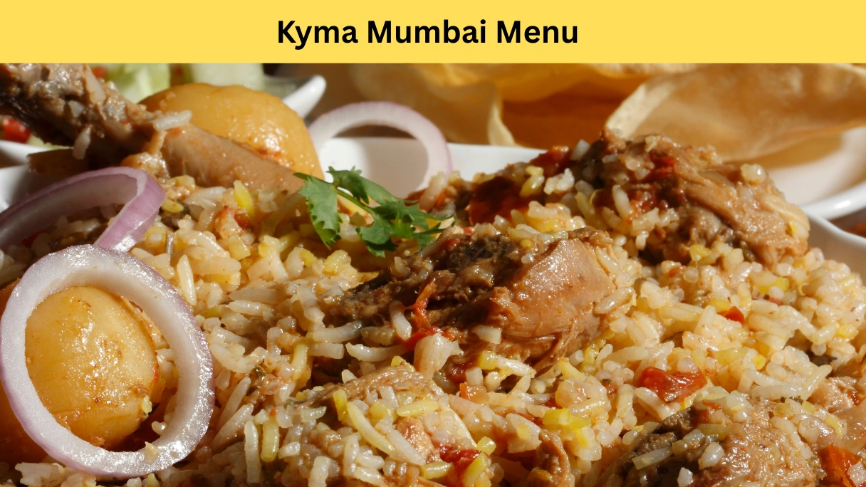 Kyma Mumbai Menu