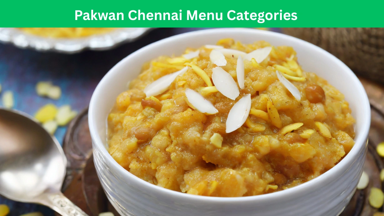 Pakwan Chennai Menu Categories