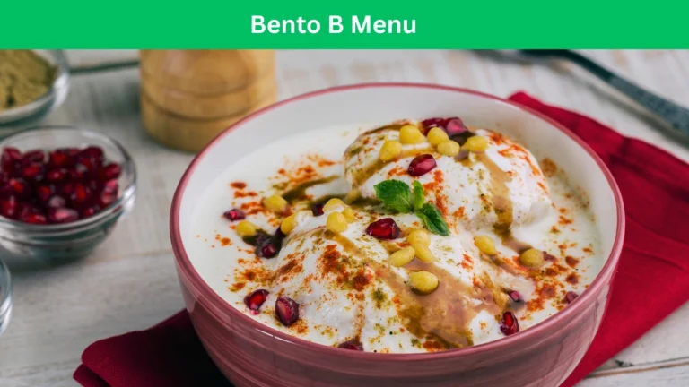 bento b menu