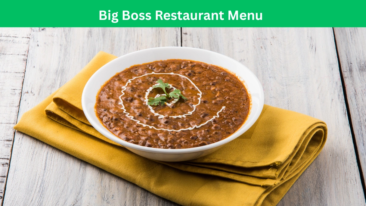 big boss restaurant menu