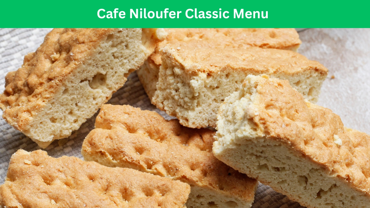 cafe niloufer classic menu