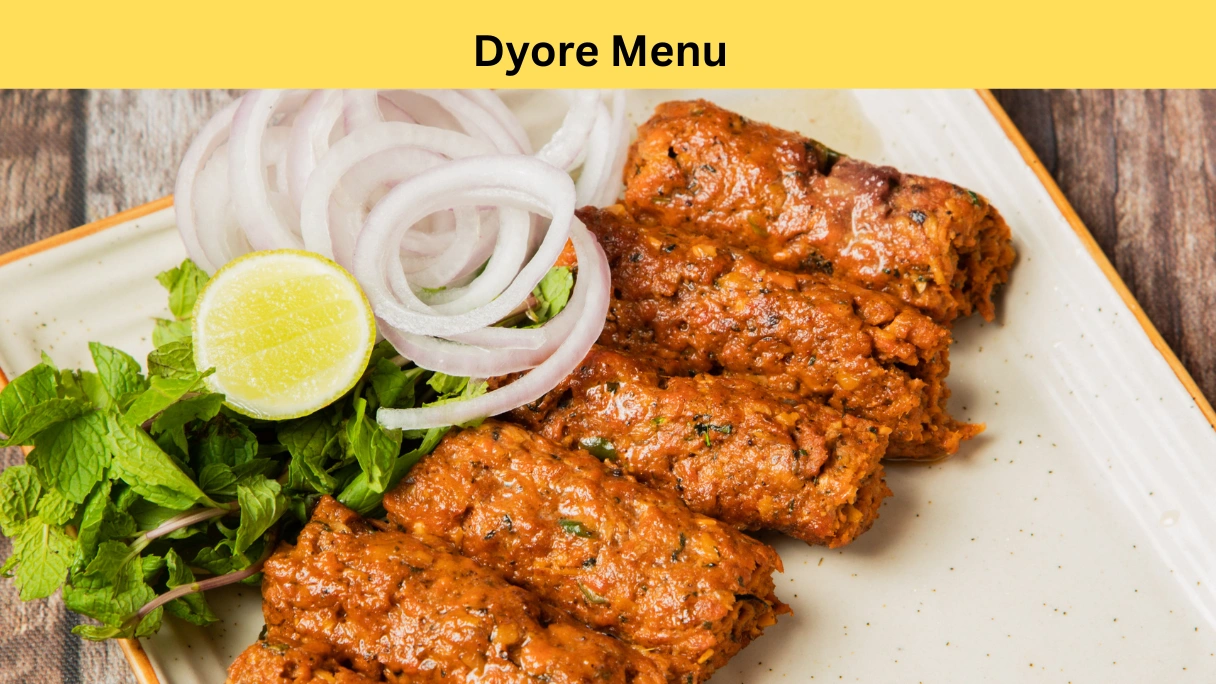 Dyore Menu