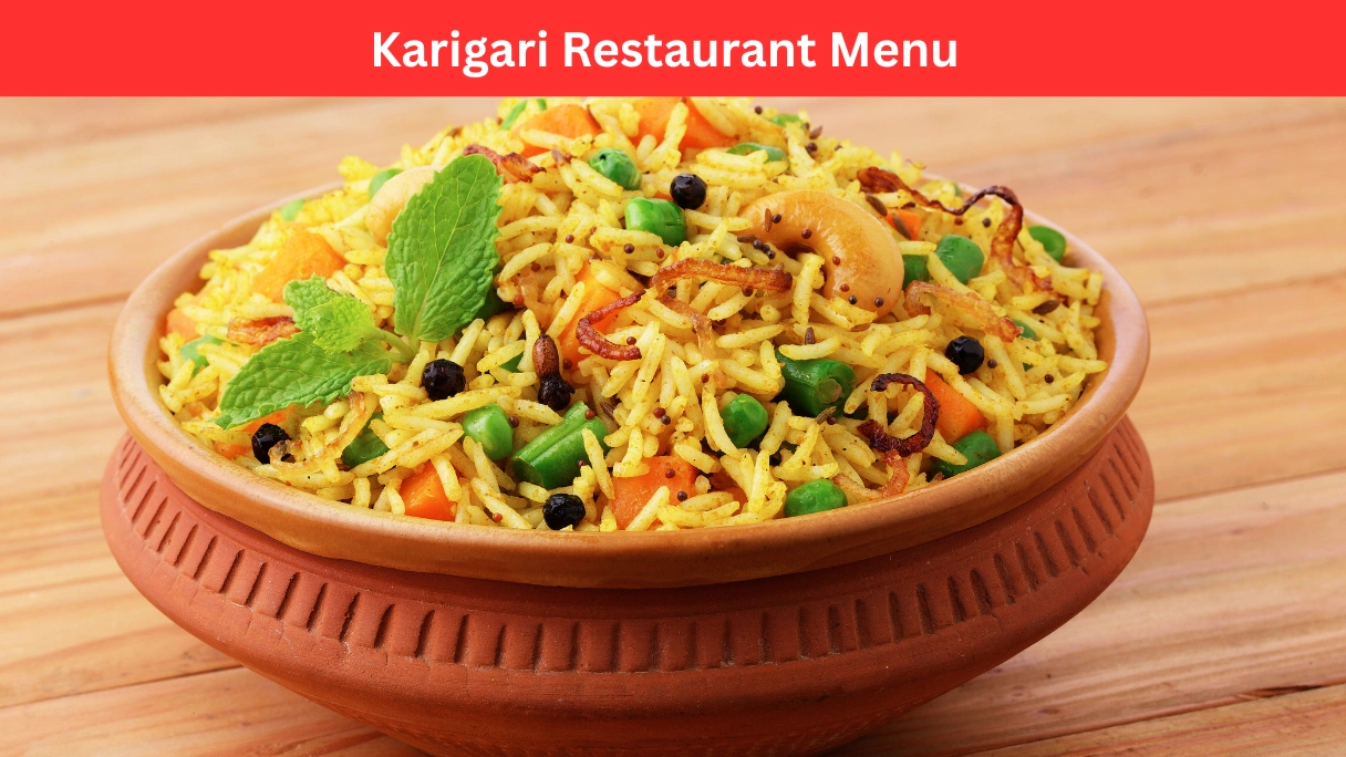 karigari restaurant menu
