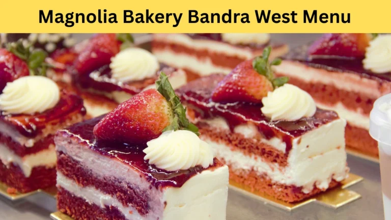 magnolia bakery bandra west menu