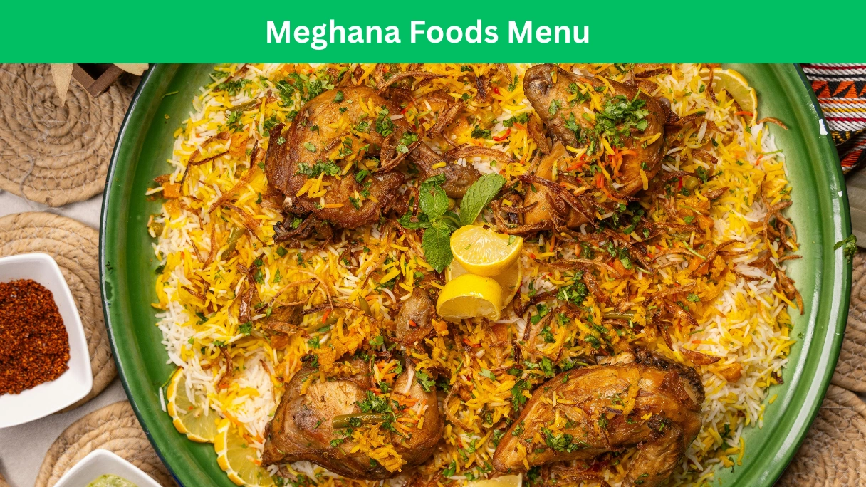 meghana foods menu