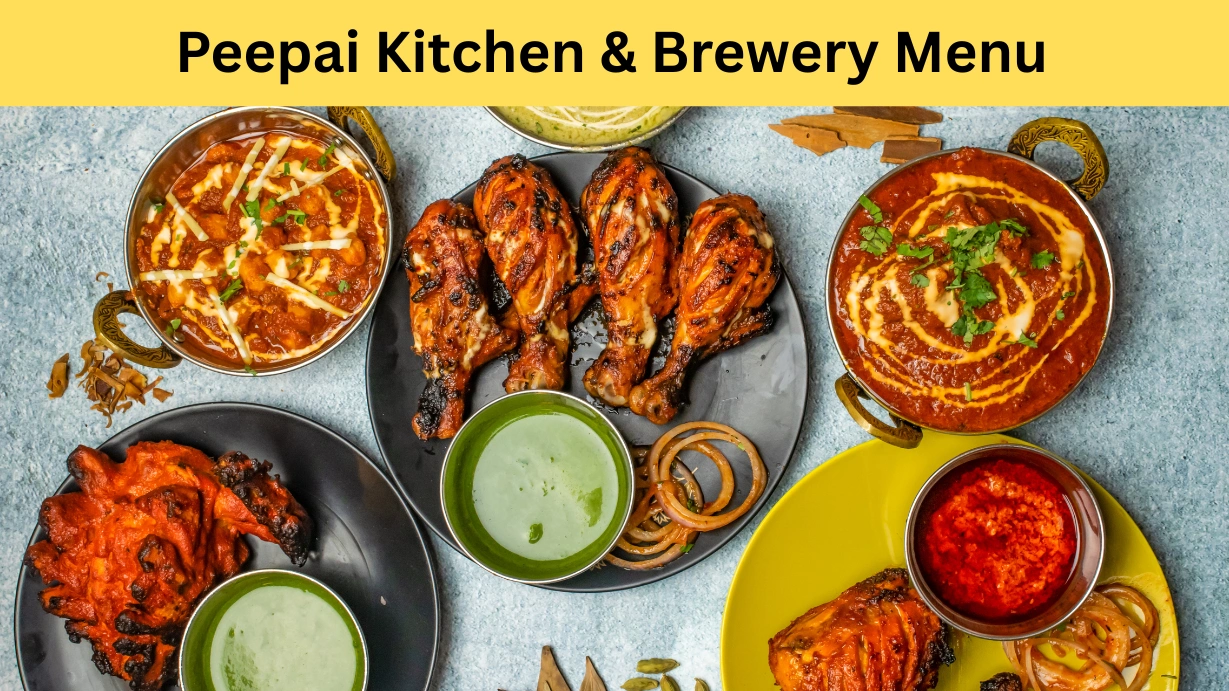 peepai kitchen & brewery menu